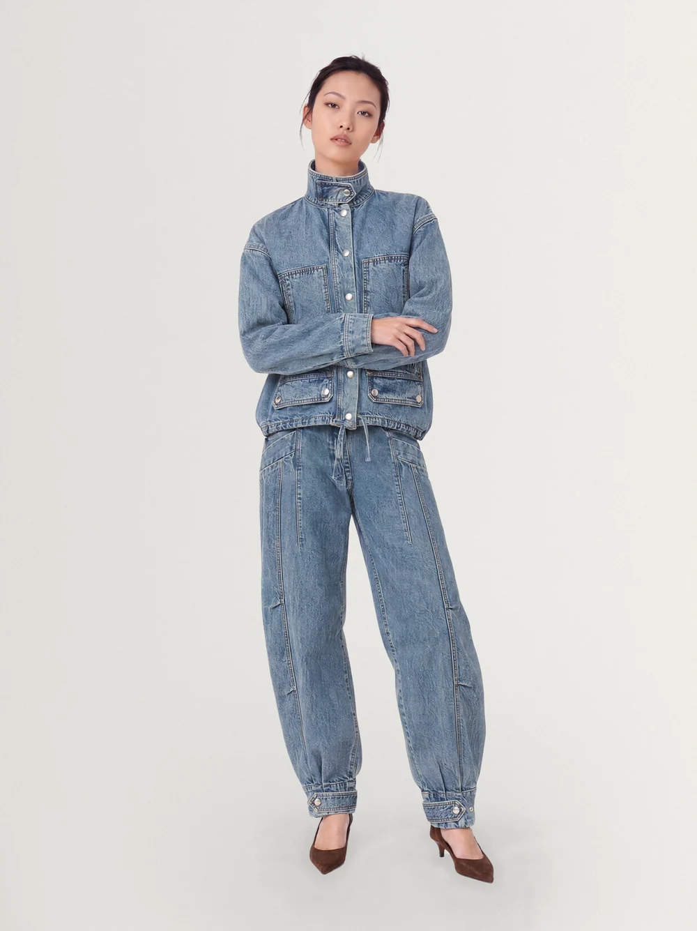 Total denim — face